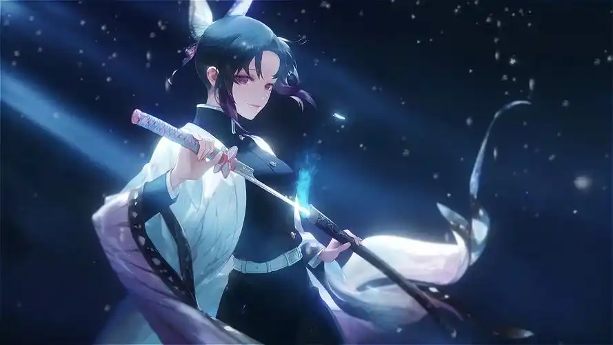 鬼灭之刃-庄周晓梦迷蝴蝶-蝴蝶忍-动态壁纸