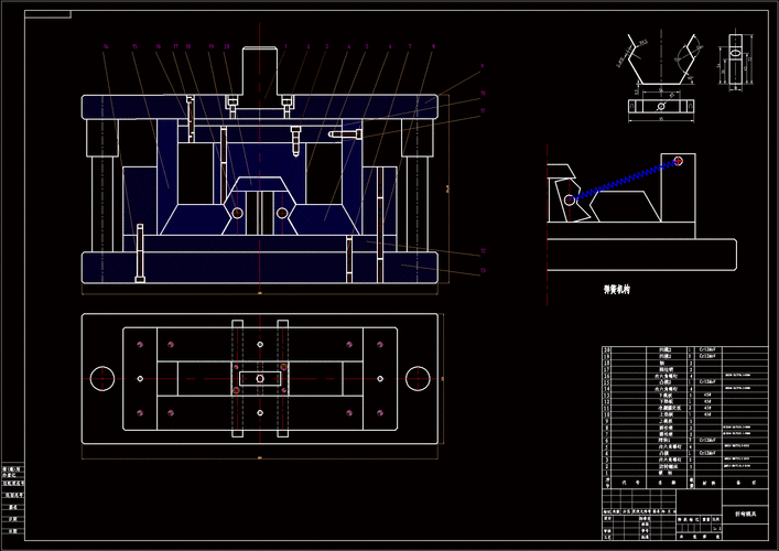 jj6430-线卡冲压模具设计-2套模具-模具设计-龙图网
