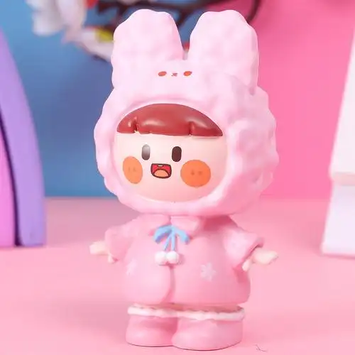 卡通可爱小崽乐园盲盒公仔摆件潮玩盲盒手办玩偶创意盲盒礼物批发