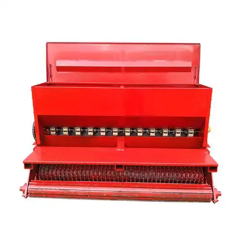 达普dp1800拖拉机牵引式草坪播种机大型苜蓿草籽种植机大规模草皮植保