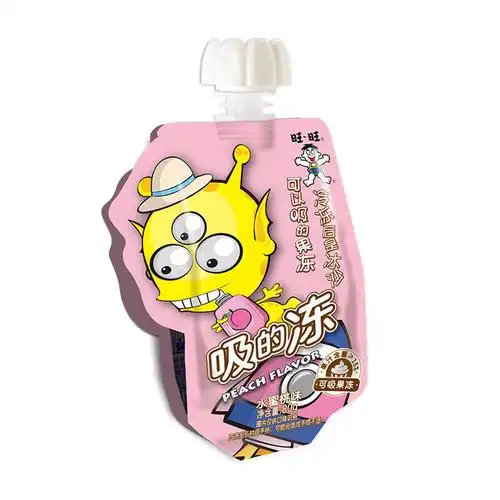 旺旺可以吸的果冻棒棒冰下午茶冷饮碎冰冰吸的冻80g1视频