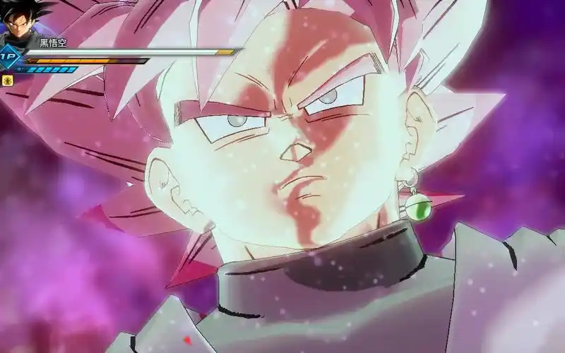 龙珠超宇宙2黑悟空变身桃红