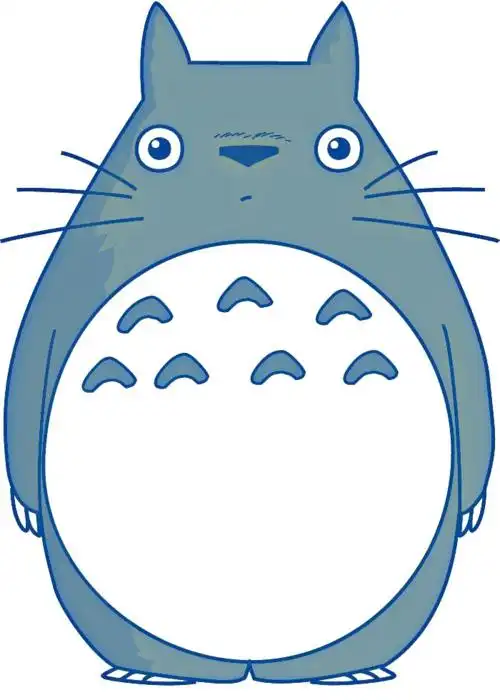 龙猫 萌 动漫 totoro gif 宫崎骏
