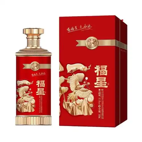 金六福福星酒喜悦 兼香型50.8度500ml 纯粮食酒-阿里巴巴