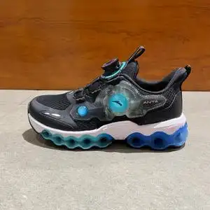 安踏童鞋男童运动鞋中大童冬季儿童能量环跑鞋旋钮鞋子312145582