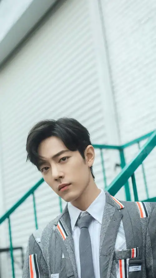 肖战帅气活动照写真手机壁纸_明星_手机壁纸下载_美桌网