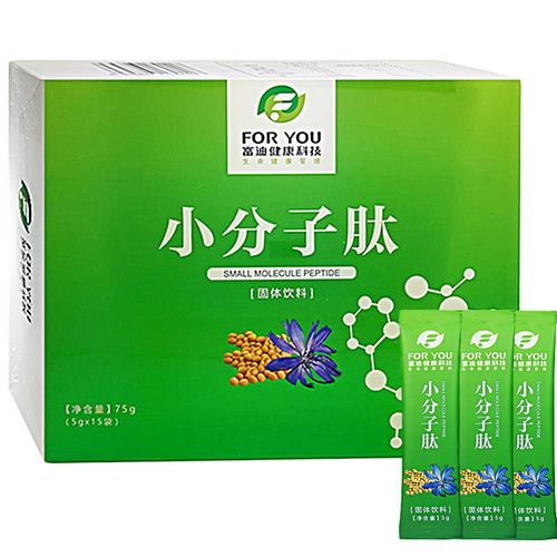 富迪小分子活性肽精彩大豆低聚肽 蛋白肽固体饮料15袋/盒 1盒