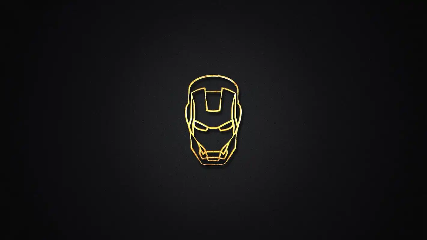 黑色简约设计图案桌面壁纸