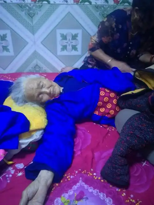 老奶奶去世第六天了,么想到这么突然.