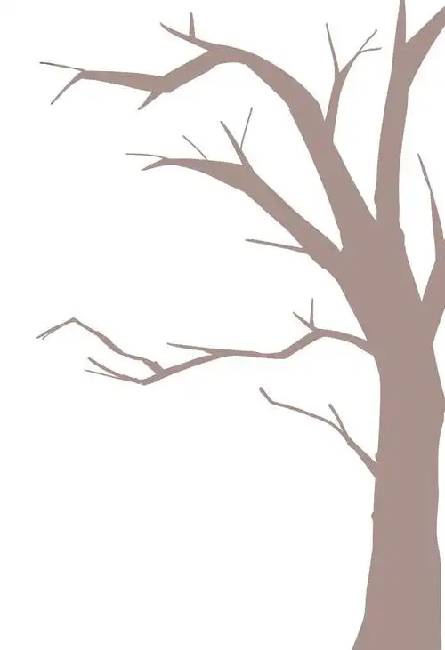 教你简单的樱花树的画法教程!|叶子|花朵_网易订阅