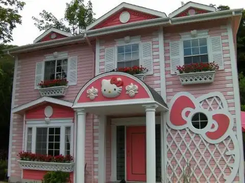 hello kitty度假别墅