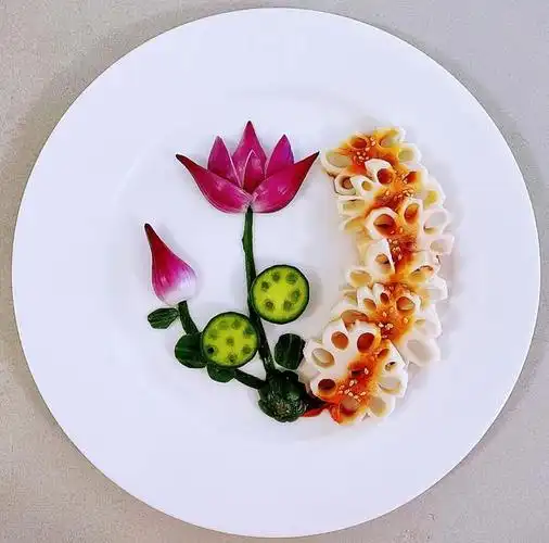 凉拌莲藕荷塘月色和和美美