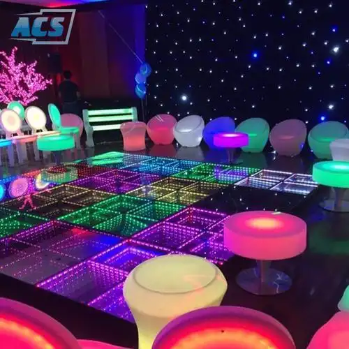 夜总会舞台灯光迪斯科家具套装 led灯舞池