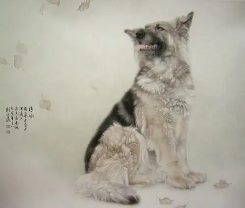 观其神韵 见其功底 中国动物画第一人 刘继彪工笔画欣赏