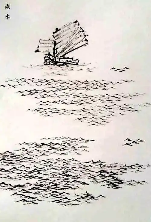 江水绿如蓝简笔画