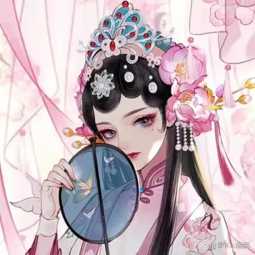 超好看古风美人头像图鉴