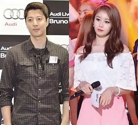 李东健 和tara智妍恋情曝光