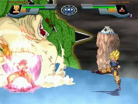 p>龙珠z电光火石2010(dragon ball z mugen 2010)动作类游戏.