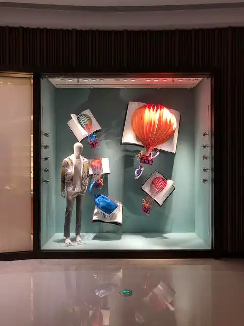 爱马仕厦门festival metiers橱窗设计