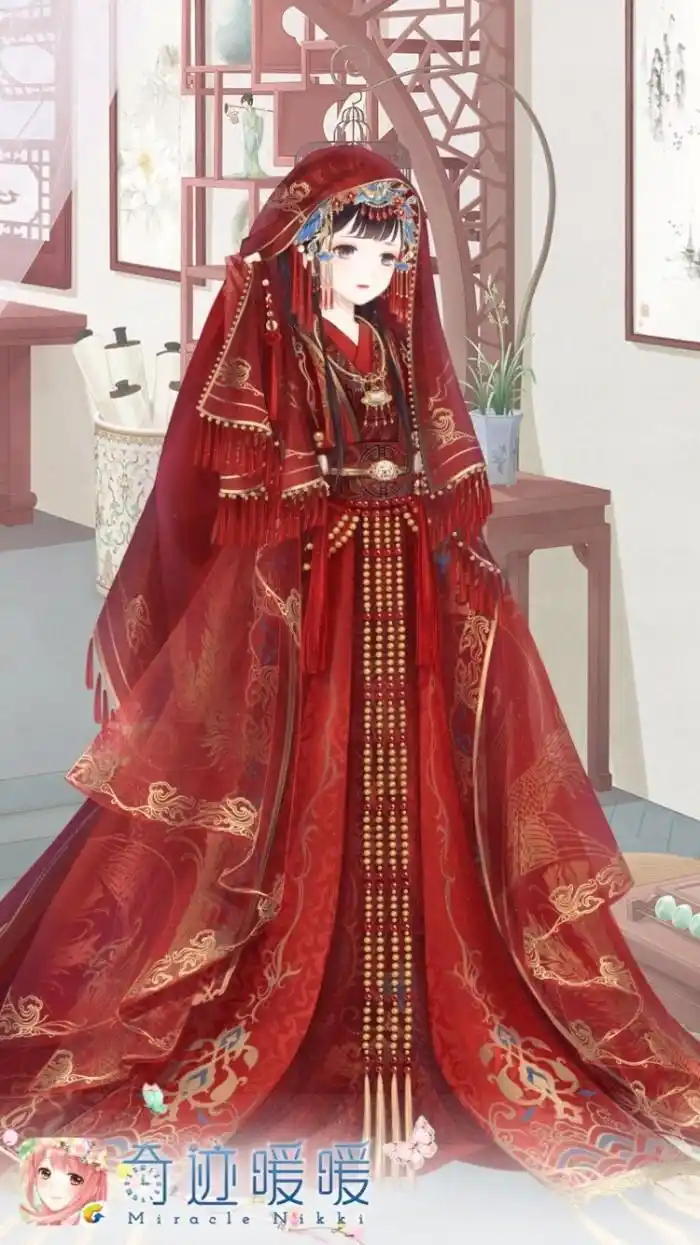 奇迹暖暖古风婚纱