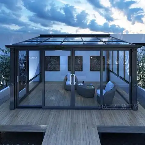 玻璃阳光房_玻璃阳光房效果图