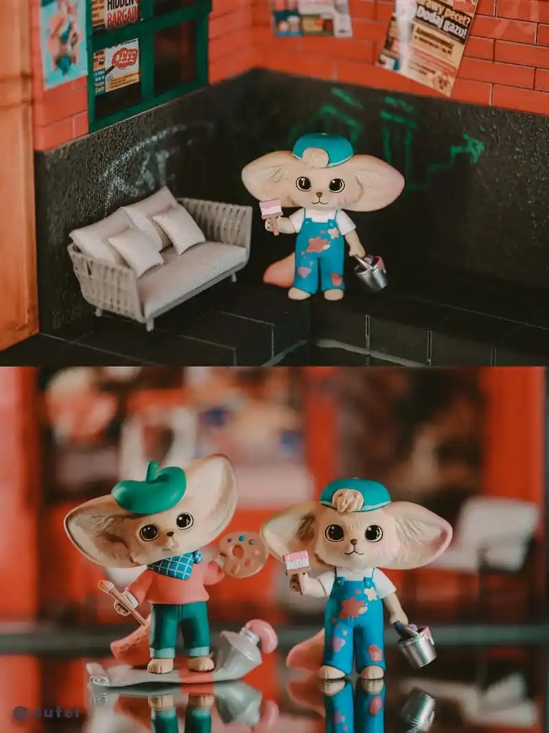 小狐狸kenneth美术教室系列盲盒