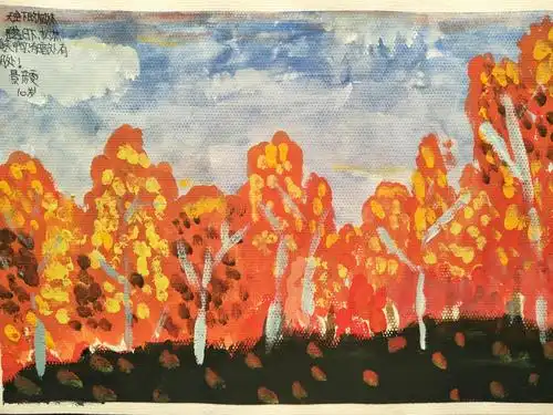 复习水粉画技法. 2.探究同类色的运用方法.