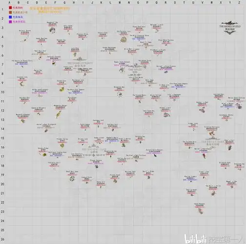 盗贼之海全岛屿地图及海域区域划分一览
