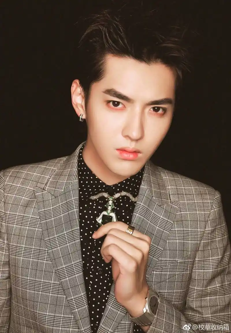 什么样的发型都合适的吴亦凡