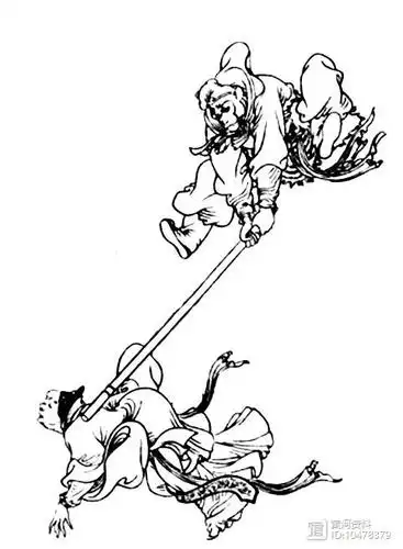 【简笔画】孙悟空三打白骨精简笔画 分步画法