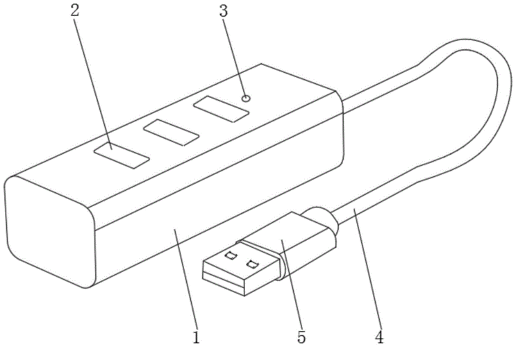 一种新型usb接口转换器的制作方法