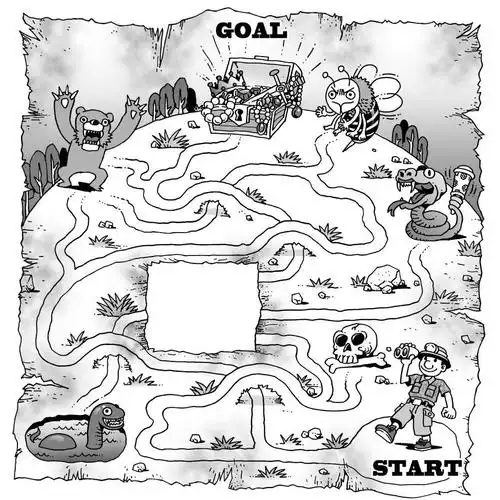 找到藏宝图寻宝挑战开始