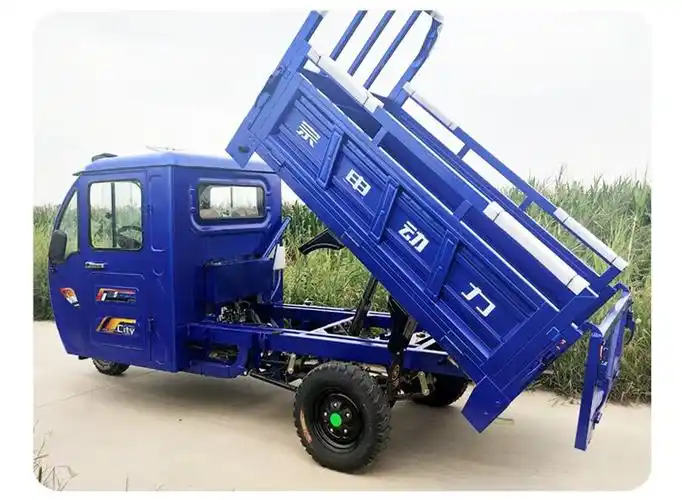 新款宗申动力三轮车摩托车 全新汽油三轮摩托车双人半封闭棚车175-350