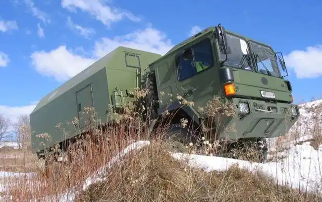 拉巴h18军用卡车买买买公司的匈牙利版曼恩hx58