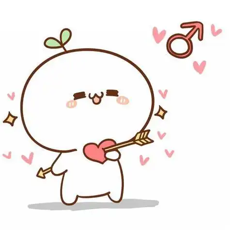 长草颜比心简笔画