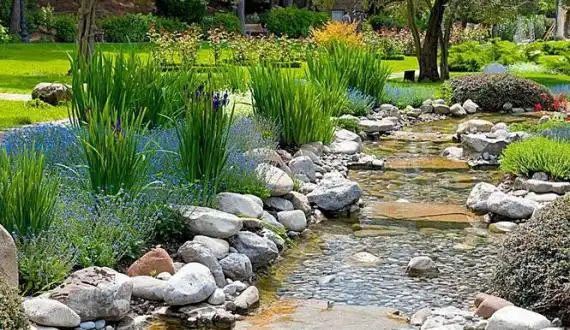 小溪- 南京增辉景观_南京景观设计_南京别墅园林景观设计_南京庭院