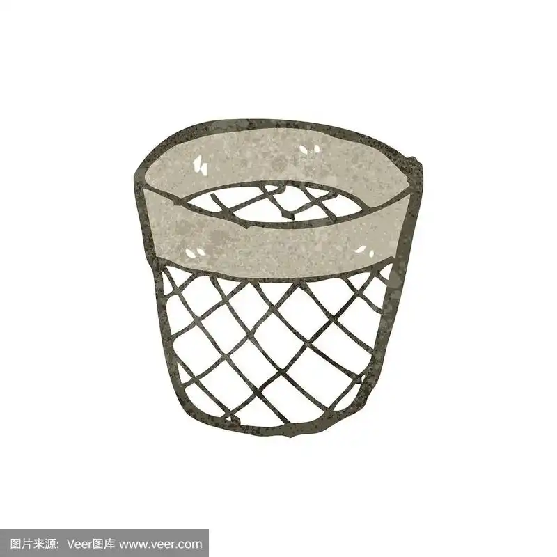 废纸篓复古卡通
