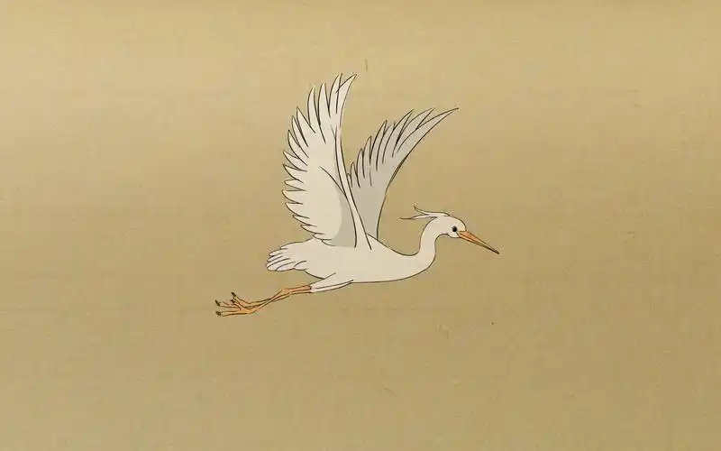 【动画教程】白鹭飞行的运动规律