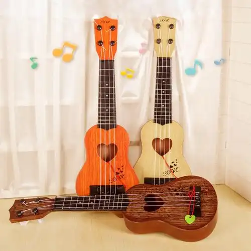 儿童吉他玩具尤克里里36岁玩具男孩初学者仿真小吉他可弹奏迷你乐器