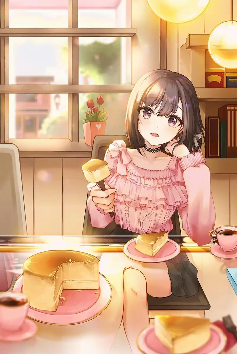 动漫壁纸可爱的小姐姐