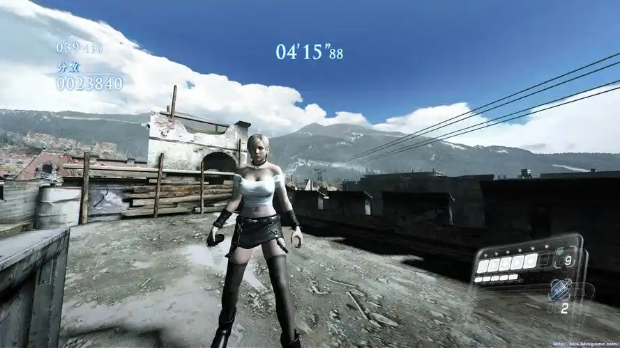 生化危机6 生化危机6 雪莉白色露肩吊带短裙丝袜装 mod v 下载- 3dm