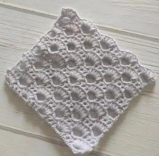 钩针棒针花样,阿富汗花样钩织,大衣纽扣编织