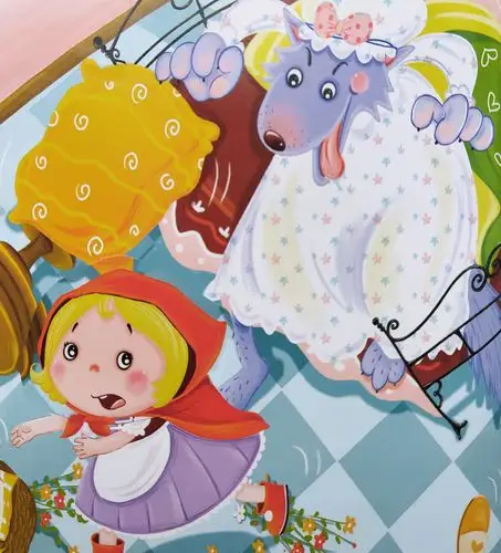 南屏镇中心幼儿园——紫竹园绘本故事分享《小红帽》