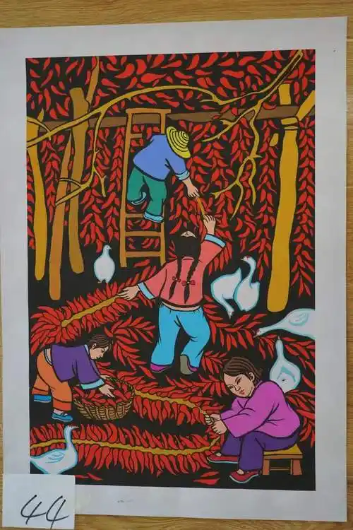 吉林省公主岭市乡村振兴农民画出彩