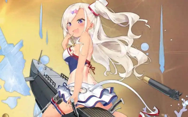 碧蓝航线喷水鱼(射水鱼)台词鉴赏,有尾巴的白鹰船!