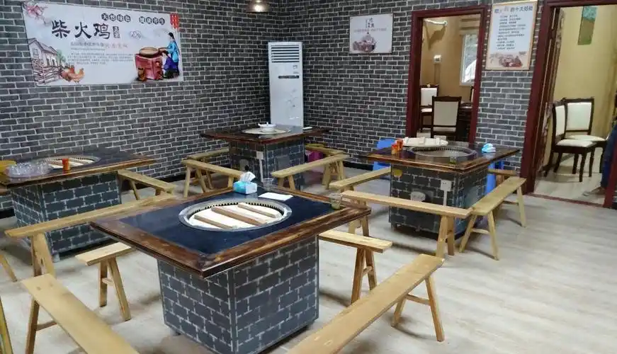 柴火鸡灶台 旋转三锅大柴火灶地锅鸡地锅鱼铁锅炖自吸柴火 1.