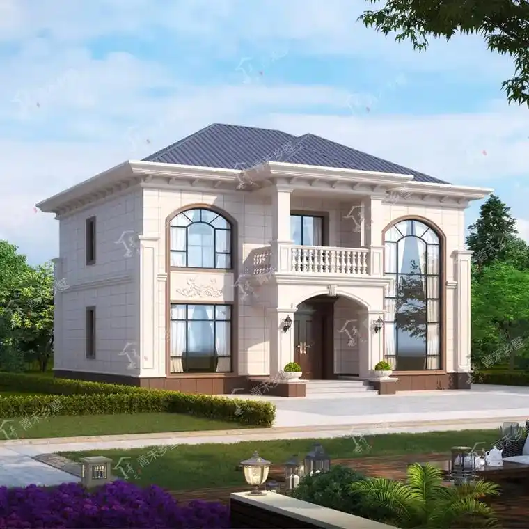 农村二层实用好看复式别墅推荐,5室3厅.在追求生活品质的当 - 抖音