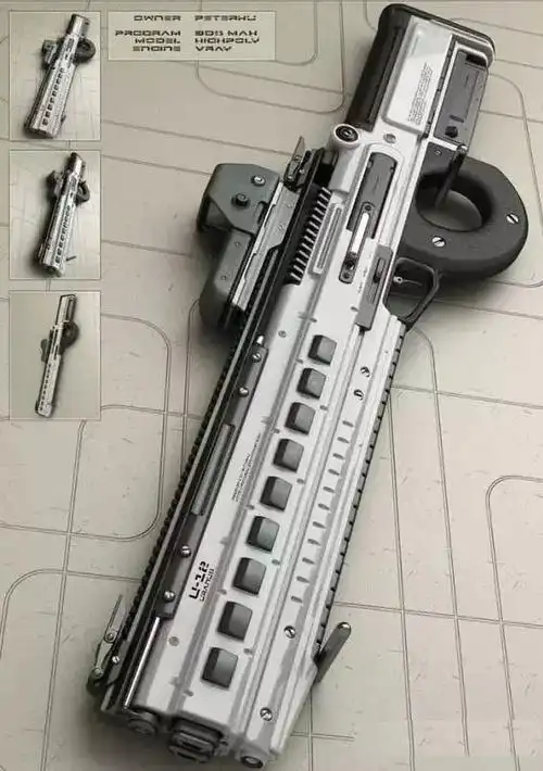 美轮美奂的科幻枪械设计