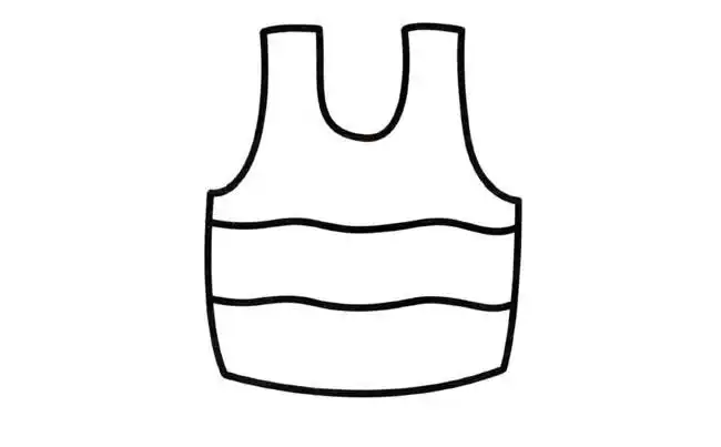 衣服背心简笔画图片怎么画