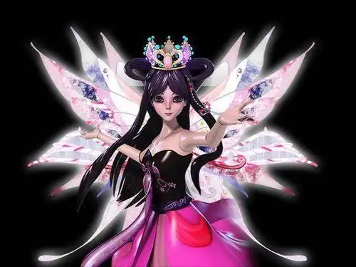 叶罗丽:当这四位仙子拥有美丽的翅膀之后,冰公主美若天仙